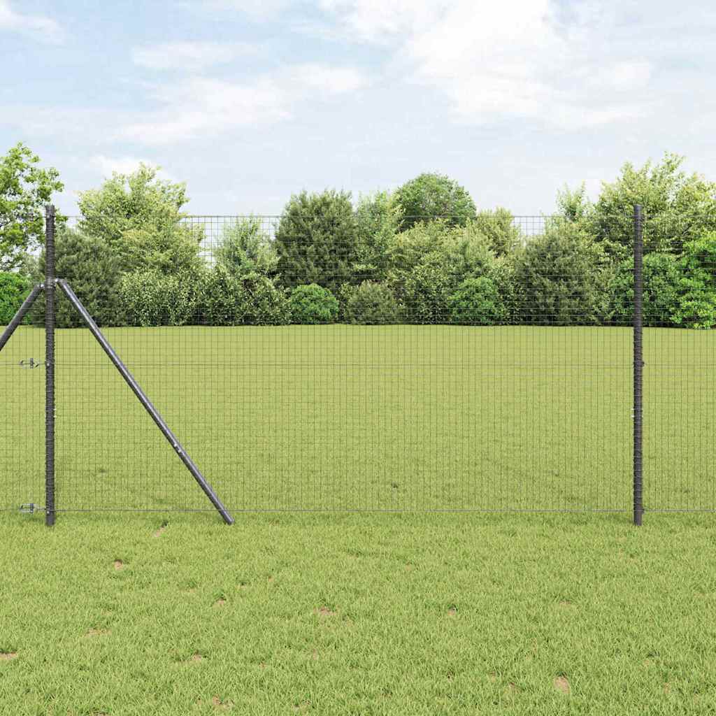 Wire Fence Steel Grey