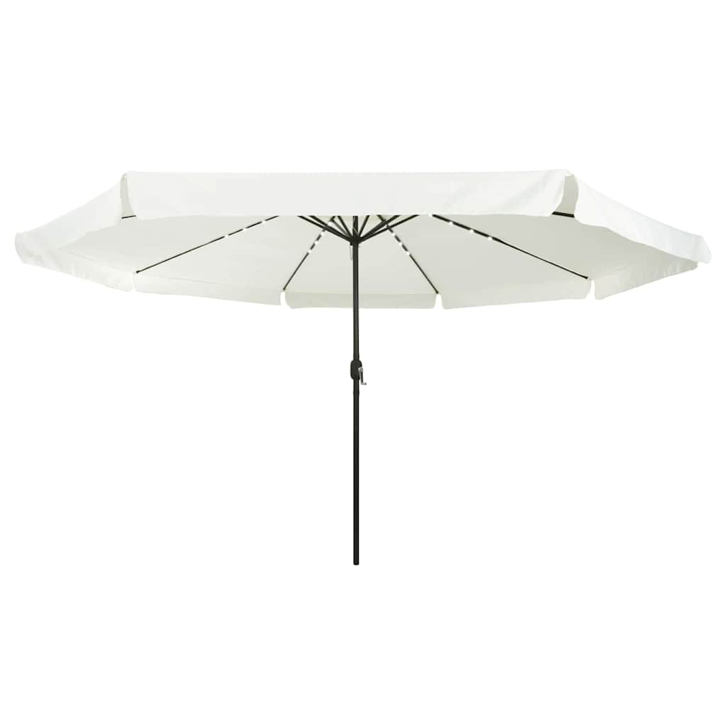vidaXL Garden Parasol 395 x 395 x 245 cm Polyester Round 3
