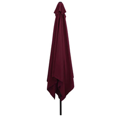 vidaXL Garden Parasol Bordeaux Red 295 x 295 x 245 cm 3