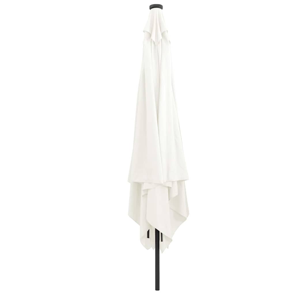 vidaXL Garden Parasol Sand 295 x 295 x 245 cm Polyester and Steel 2