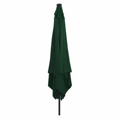 vidaXL Garden Parasol Green 295 x 295 x 245 cm Polyester and Steel 2