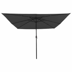vidaXL Garden Parasol 295 x 295 x 245 cm Polyester and Steel 4