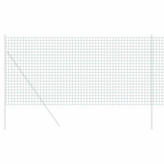 vidaXL Euro Fence 1 x 25 m PVC-coated iron Green 3