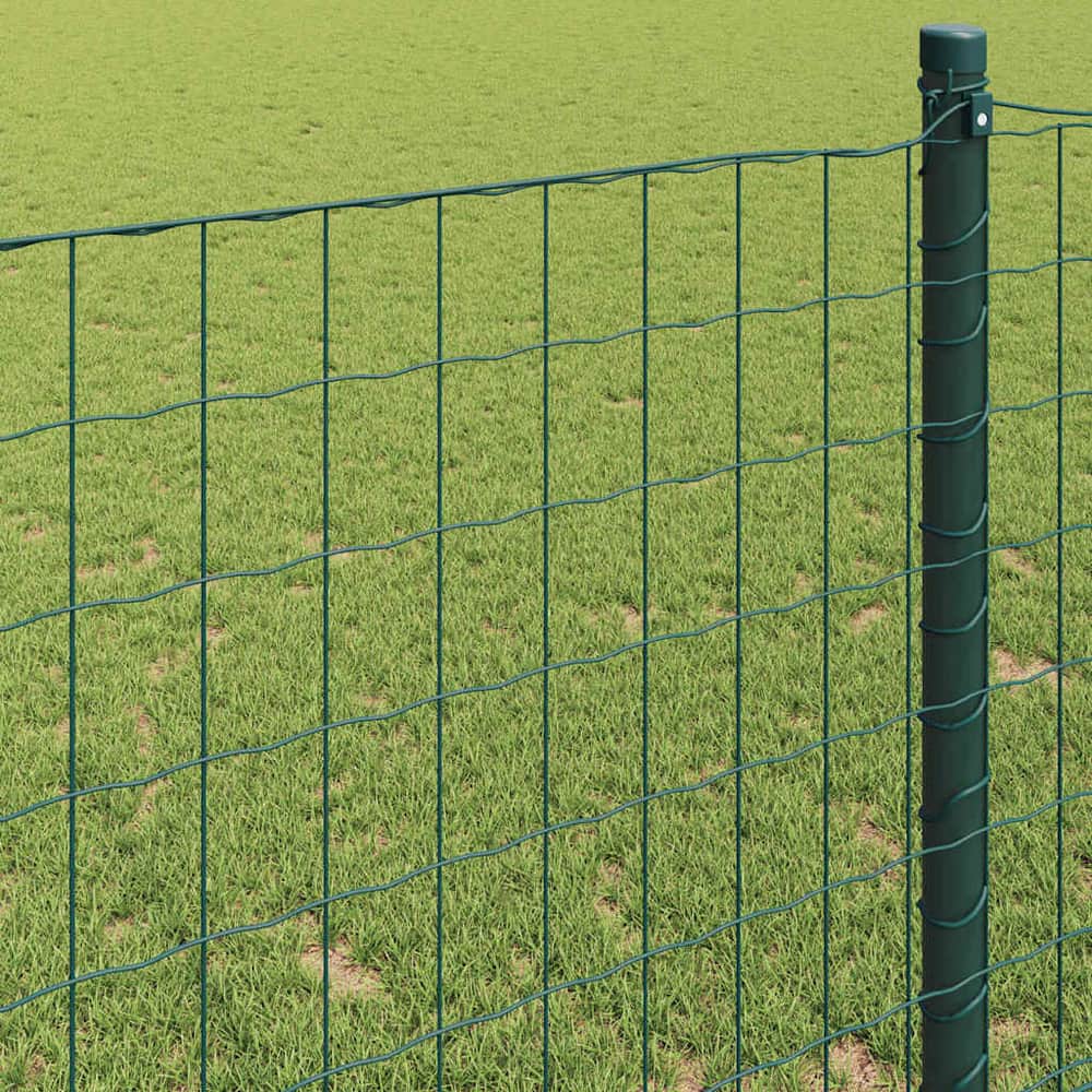 Euro Fence 1 x 25m PVC-coated iron Green mesh Size 50 x 75 mm 0.6 m