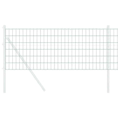 vidaXL Euro Fence 0.6 x 25 m PVC-coated iron Green 3