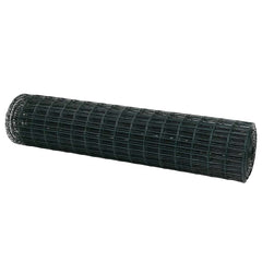 vidaXL Euro Fence 1.2 x 25 m PVC-coated iron Green 2