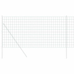 vidaXL Euro Fence 1.2 x 25 m PVC-coated iron Green 3