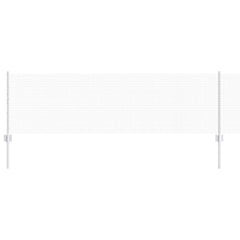 vidaXL Welded Wire Fence with Posts 10 x 0.6 m Galvanised Steel Silver 2