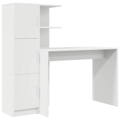 Desk 133.5 x 50 x 124 cm 2 pcs White