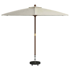 vidaXL Parasol Base 30kg Black Granite and Stainless Steel Round 3