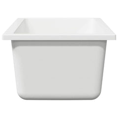 Kitchen Sink 38 x 44 x 20 cm Granite White 210 mm 142 mm
