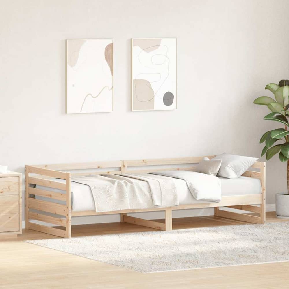 vidaXL Day Bed without Mattress 80x200 cm Solid Wood Pine 4