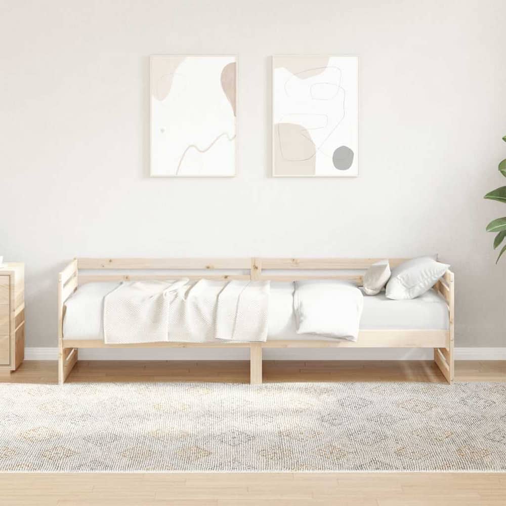 vidaXL Day Bed without Mattress 80x200 cm Solid Wood Pine 1