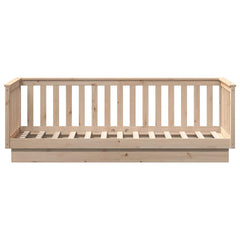 vidaXL Day Bed without Mattress 90x200 cm Solid Wood Pine 4