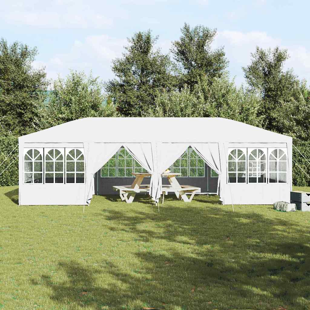 vidaXL Party Tent White 800 x 400 x 266 cm Polyethylene 4