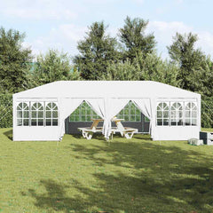 vidaXL Party Tent White 800 x 400 x 266 cm Polyethylene 4