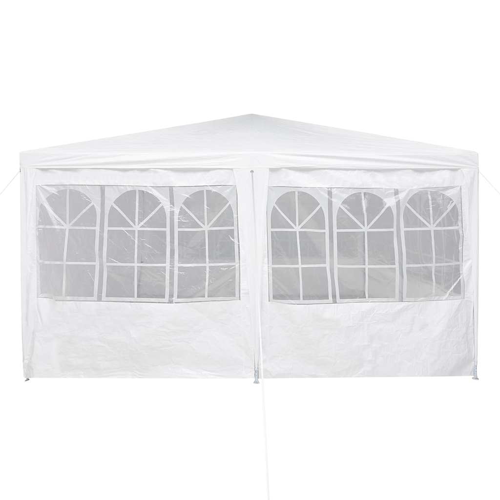 vidaXL Party Tent White 800 x 400 x 266 cm Polyethylene 6