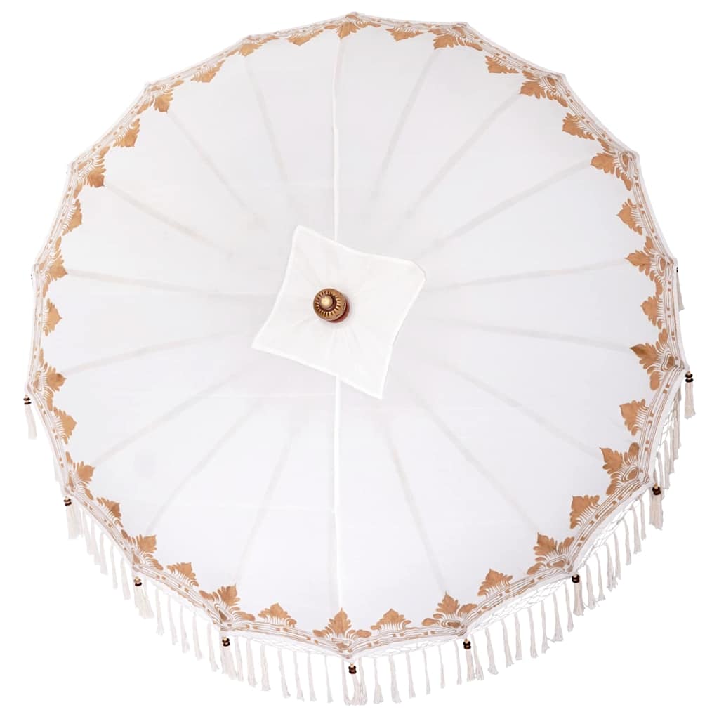 vidaXL Balinese Parasol 215 x 215 x 260 cm 6