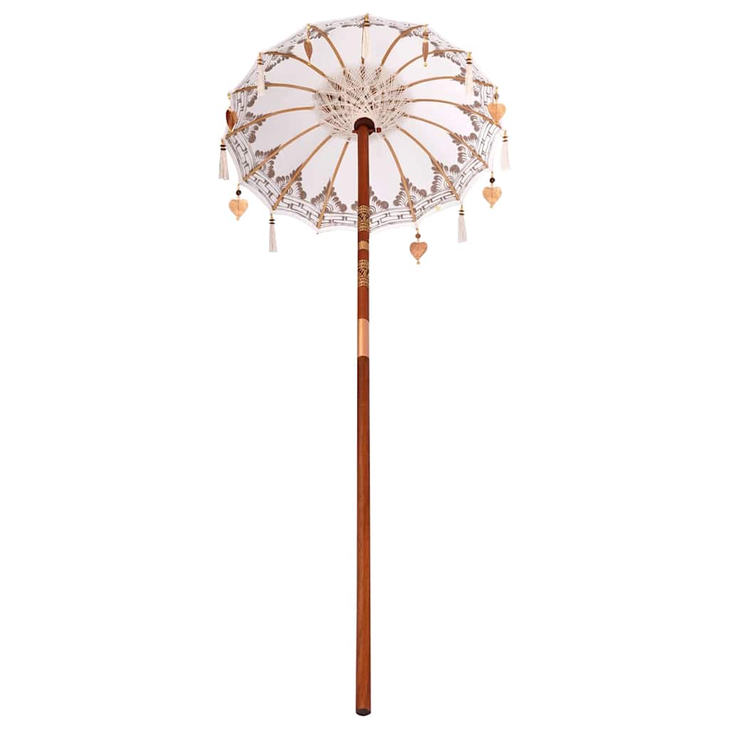 vidaXL Balinese Parasol 125 x 125 x 260 cm 5