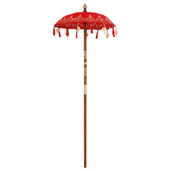vidaXL Balinese Parasol 125 x 125 x 260 cm 2