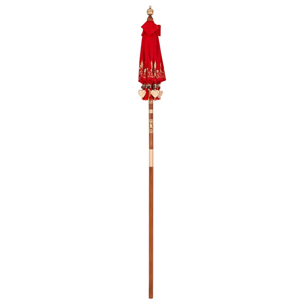 vidaXL Balinese Parasol 125 x 125 x 260 cm 4