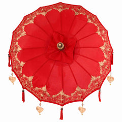 vidaXL Balinese Parasol 125 x 125 x 260 cm 6