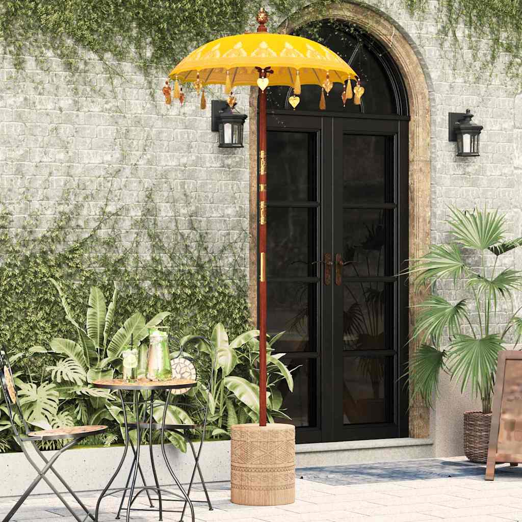 vidaXL Balinese Parasol 125 x 125 x 260 cm 3