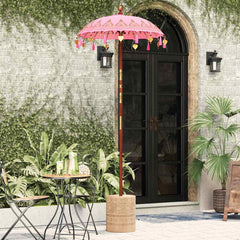 vidaXL Balinese Parasol 125 x 125 x 260 cm 3