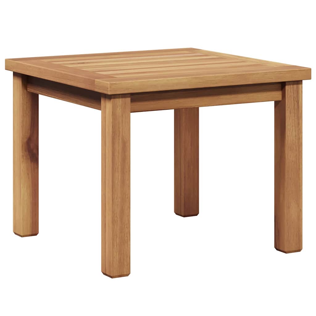 Coffee Table Brown Solid Teak Wood 45 cm 45 cm