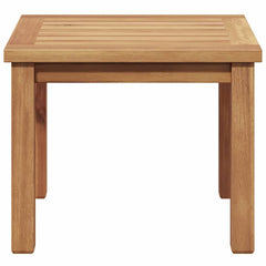 vidaXL Coffee Table Brown 45 x 45 x 36 cm Solid Teak Wood 5