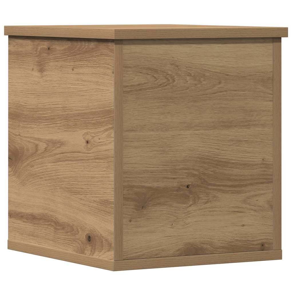 vidaXL Storage Box Artisan Oak 30 x 35 x 35 cm Engineered Wood 2