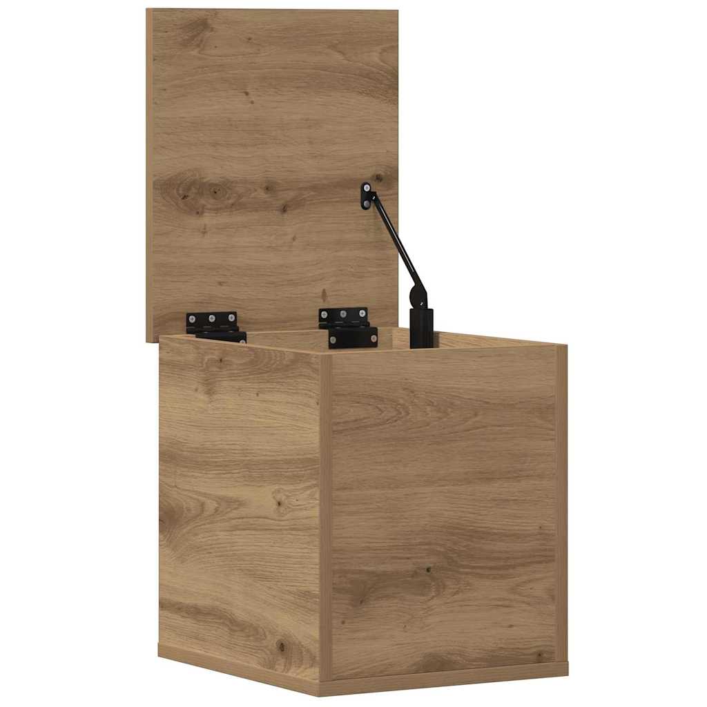 vidaXL Storage Box Artisan Oak 30 x 35 x 35 cm Engineered Wood 5