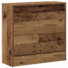 vidaXL Shoe Cabinet 60 x 21 x 57 cm Engineered Wood Old Wood 2