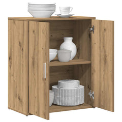 vidaXL Sideboard Artisan Oak 60x31x70 cm Engineered Wood 4