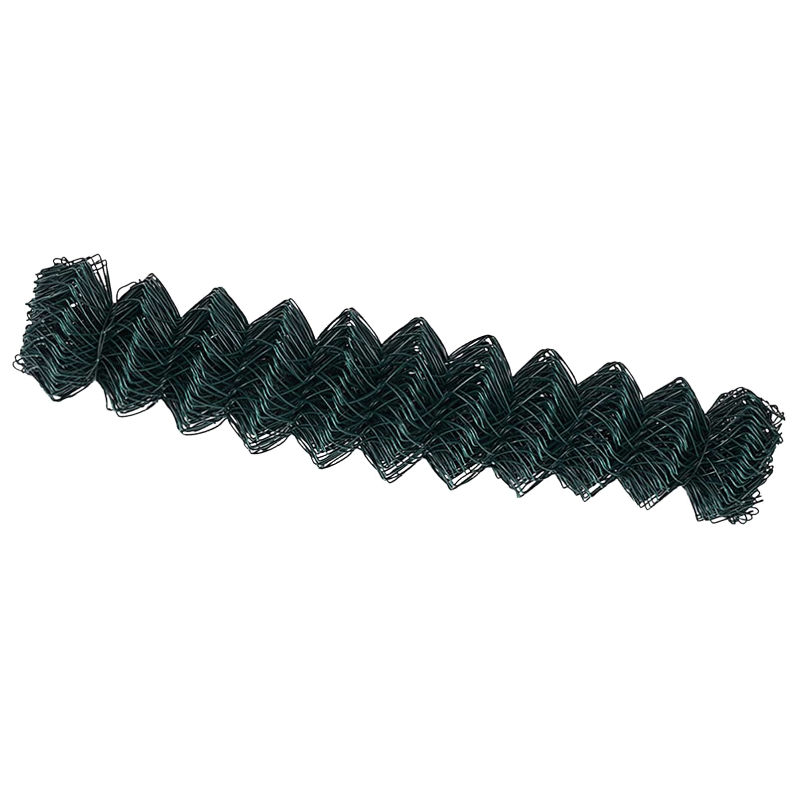 vidaXL Chain Link Fence 10 x 1 m Steel Green 5