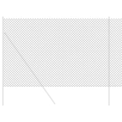vidaXL Chain Link Fence 10 x 1.5 m Steel Grey 3