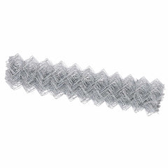 vidaXL Chain Link Fence 10 x 1 m Galvanised steel Silver 5