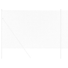 vidaXL Chain Link Fence 10 x 1.5 m Galvanised steel Silver 3