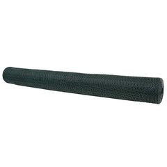 vidaXL Hexagon Fence 1.4 x 25 m PVC Green 2