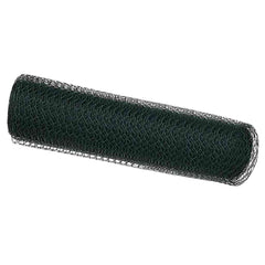 vidaXL Hexagon Fence 0.4 x 100 m PVC Green 2