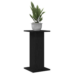vidaXL Plant Stand 2 pcs Black Oak 30 x 30 x 60 cm Engineered wood 3