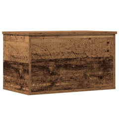 vidaXL Storage Box Old Wood 60 x 35 x 35 cm Engineered Wood 2
