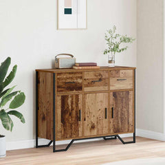 Sideboard 97x32,5x74,5 cm Engineered Wood Old wood