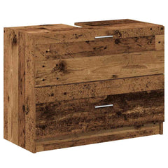 Sink Cabinet Engineered Wood 78 x 37 x 59 cm Old wood