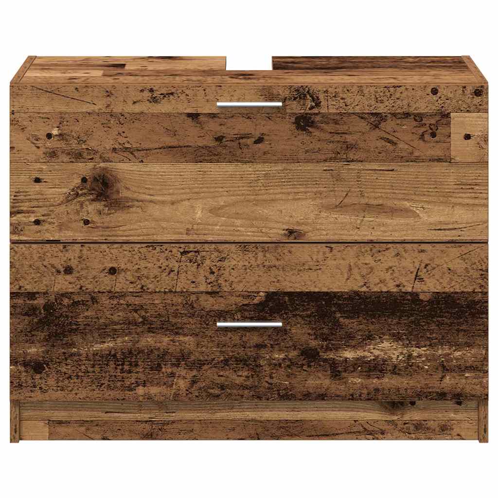 Sink Cabinet Engineered Wood 78 x 37 x 59 cm Old wood