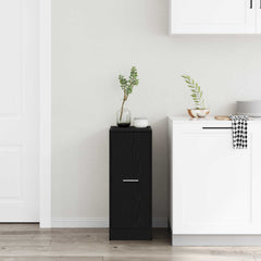 vidaXL Apothecary Cabinet Black oak 30 x 41 x 77.5 cm Engineered wood 4
