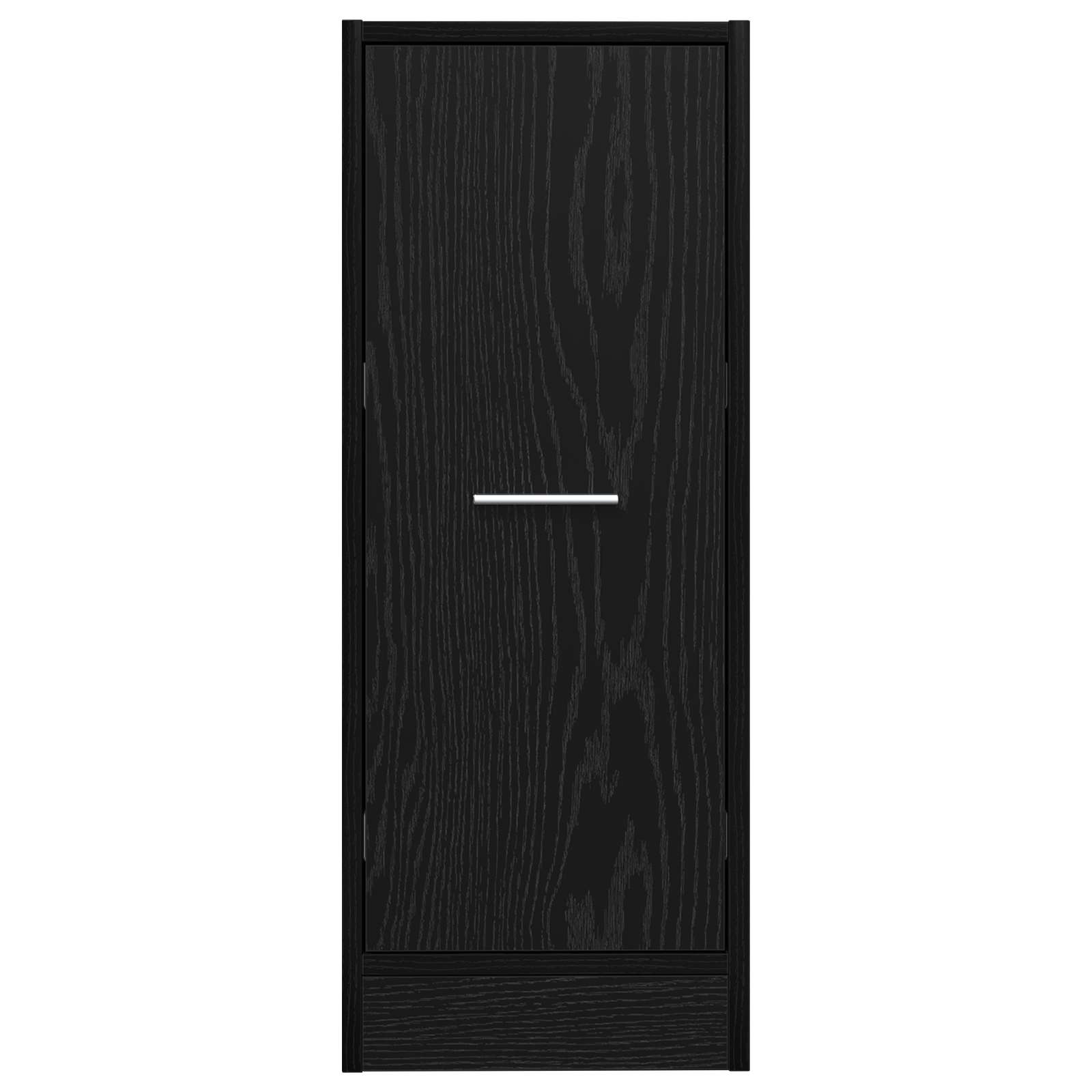 vidaXL Apothecary Cabinet Black oak 30 x 41 x 77.5 cm Engineered wood 6