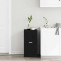 vidaXL Apothecary Cabinet Black oak 40 x 41 x 77.5 cm Engineered wood 4