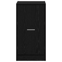 vidaXL Apothecary Cabinet Black oak 40 x 41 x 77.5 cm Engineered wood 6