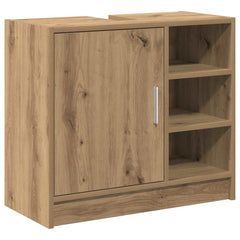 vidaXL Bathroom Cabinet Artisan Oak 63 x 29 x 55 cm Engineered wood 2